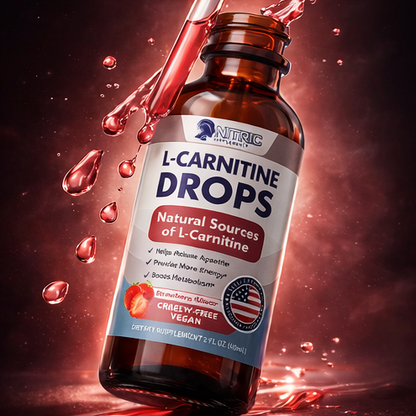 L-Carnitine 1000 Liquid Drops – Fast-Absorbing Energy &  Metabolism Support