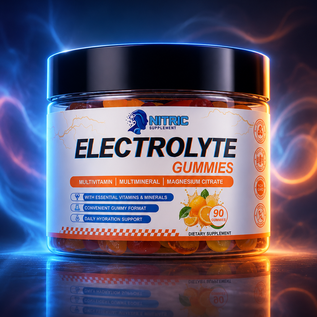 Nitric Electrolyte Gummies – Daily Hydration Fuel
