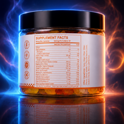 Nitric Electrolyte Gummies – Daily Hydration Fuel