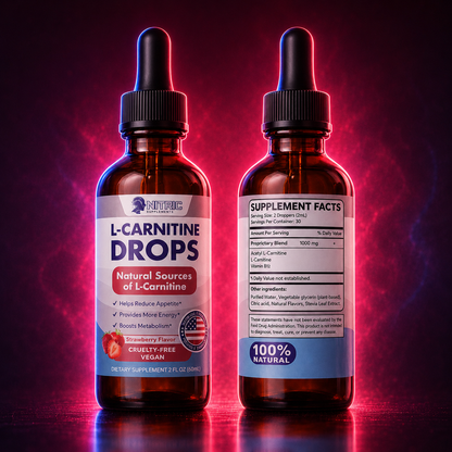 L-Carnitine 1000 Liquid Drops – Fast-Absorbing Energy &  Metabolism Support